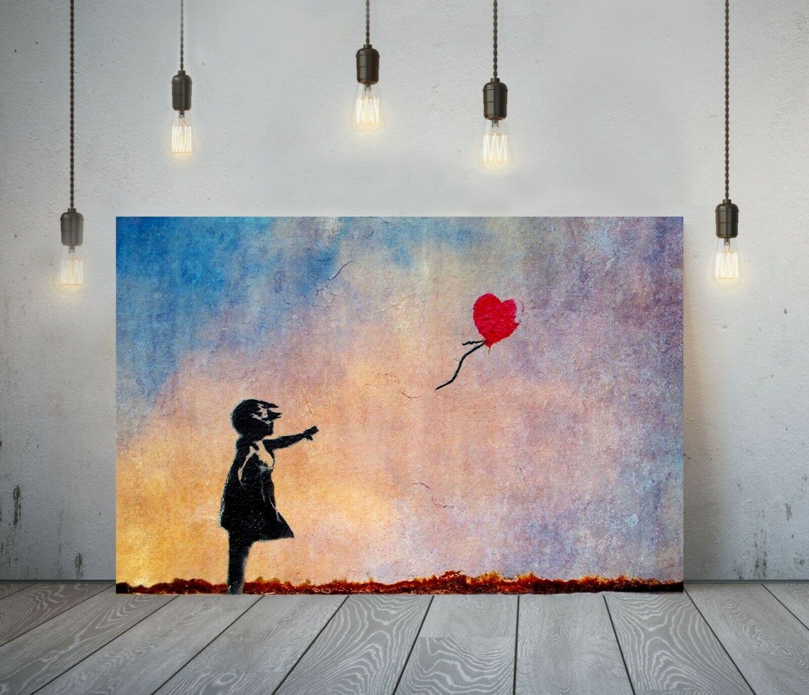 Framed 1 Panel - Banksy - There is always hope