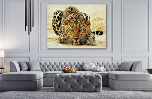 Framed 1 Panel - Leopard