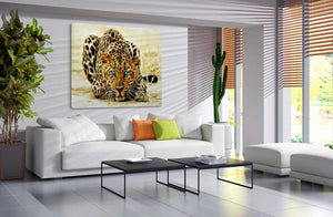 Framed 1 Panel - Leopard