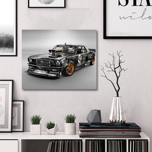 Framed 1 Panel - Ken block's Ford Mustang