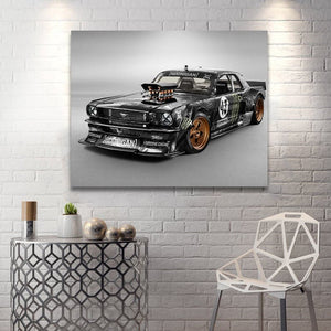 Framed 1 Panel - Ken block's Ford Mustang