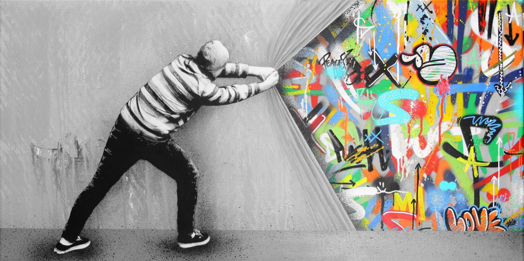 Framed 1 Panel - Banksy