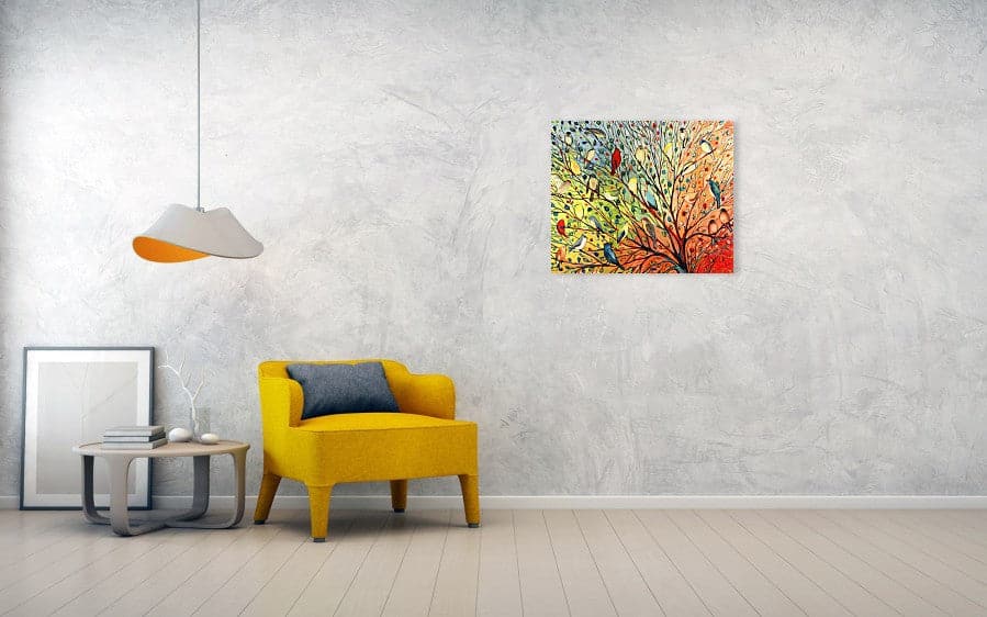 Framed 1 Panel - Abstract