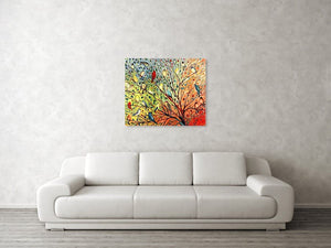 Framed 1 Panel - Abstract