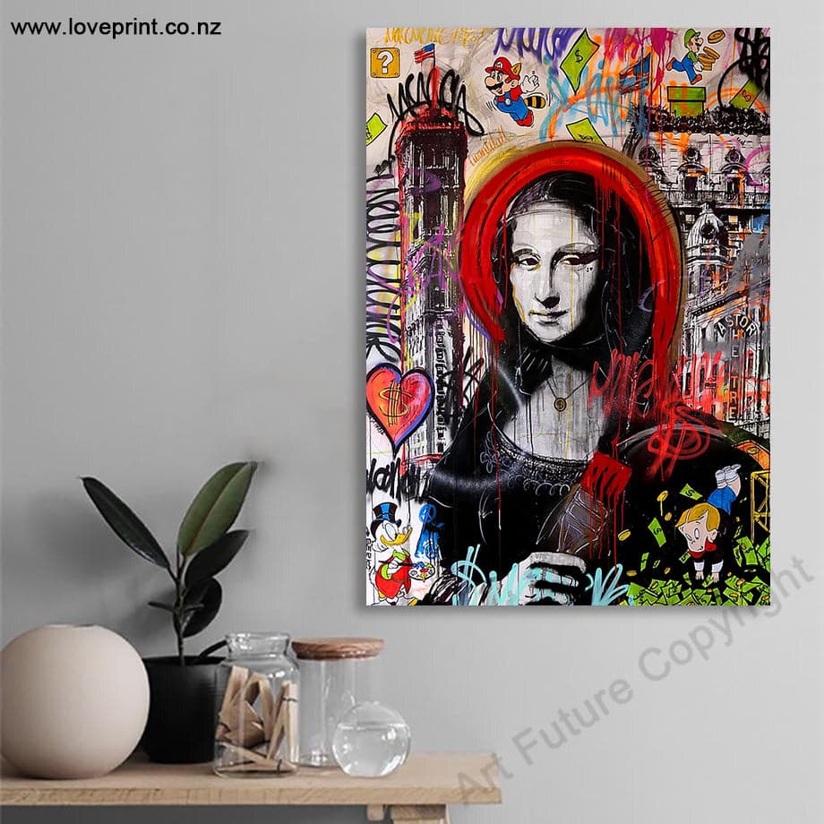 Framed 1 Panel - Mona Lisa