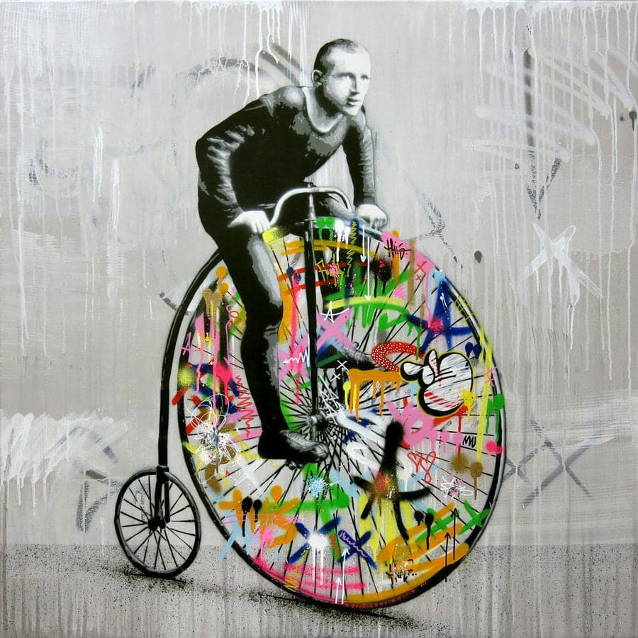 Framed 1 Panel - Street Art