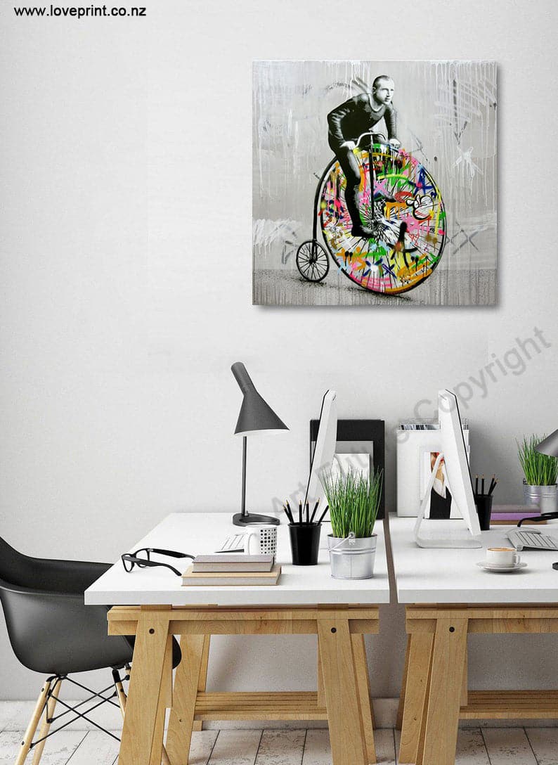 Framed 1 Panel - Street Art
