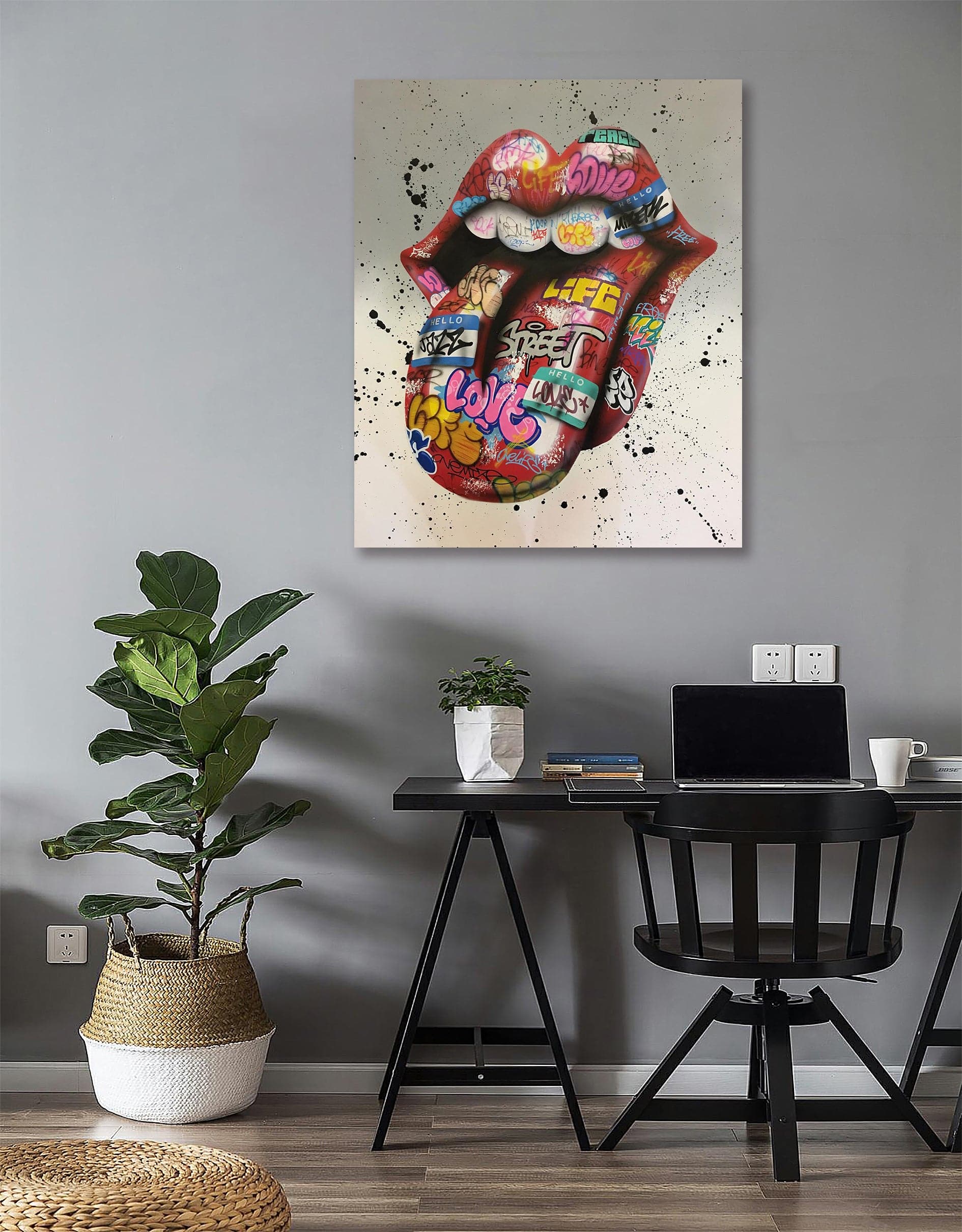 Framed 1 Panel - Pop Art