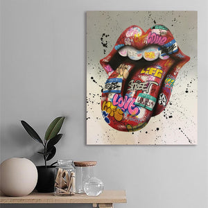 Framed 1 Panel - Pop Art