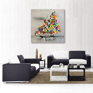 Framed 1 Panel - Pop Art