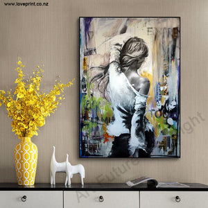 Framed 1 Panel - Street Art