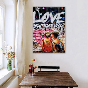 Framed 1 Panel - Love