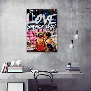 Framed 1 Panel - Love