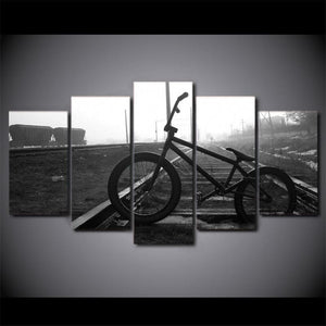 Framed 5 Panels - Memory