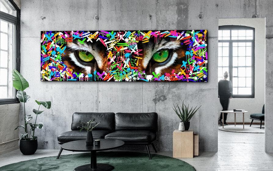 Framed 1 Panel - Abstract
