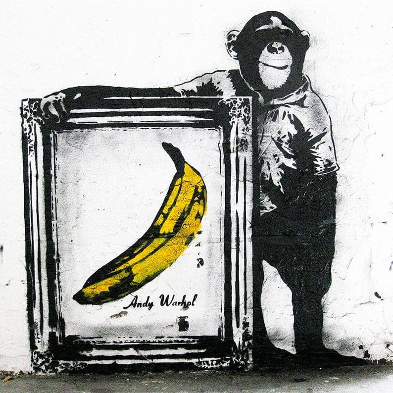 Framed 1 Panel - Banksy