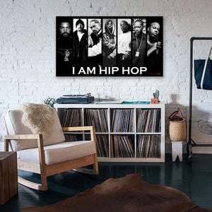 Framed 1 Panel - I am hip hop
