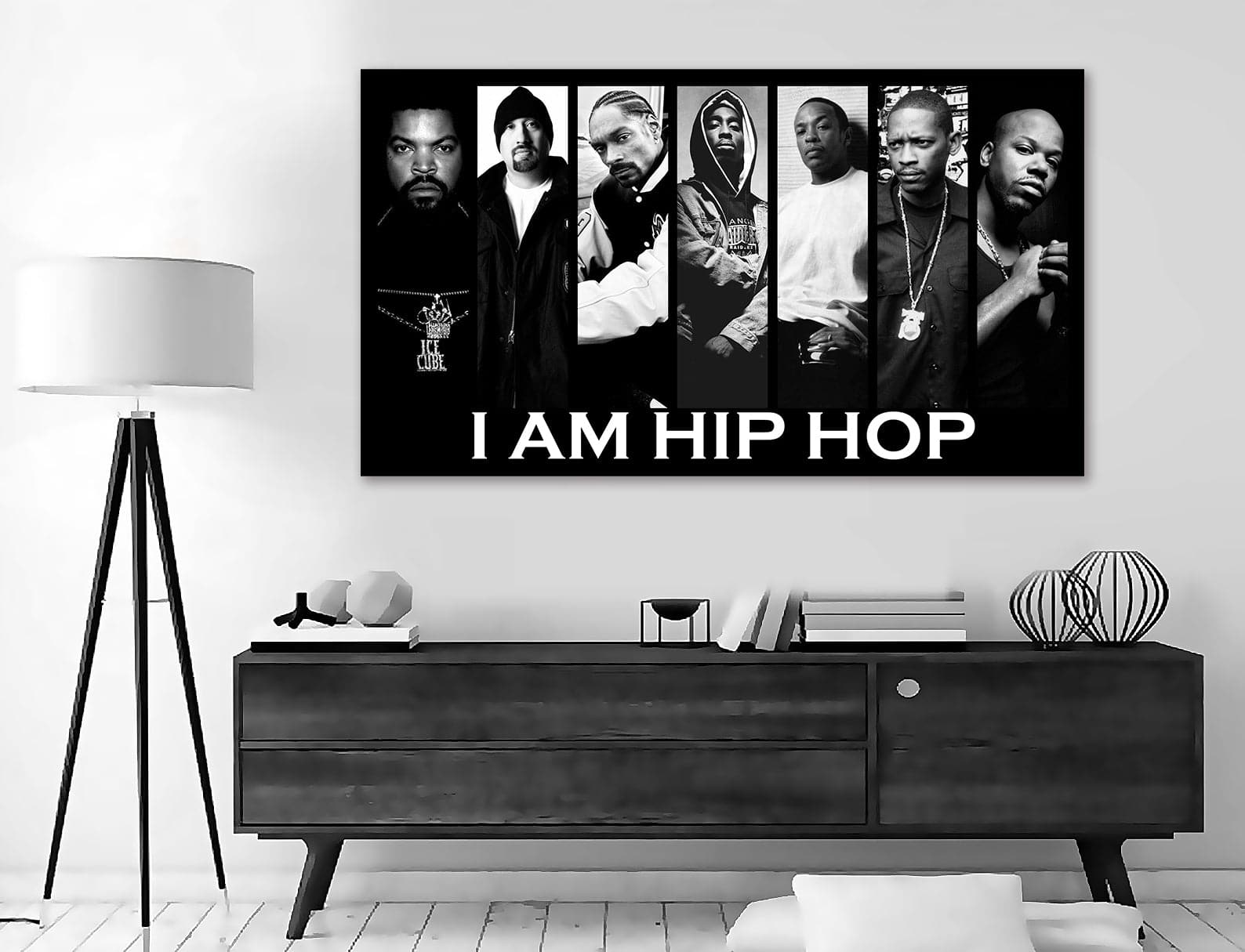 Framed 1 Panel - I am hip hop