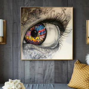 Framed 1 Panel - The Eyes