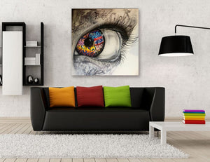 Framed 1 Panel - The Eyes