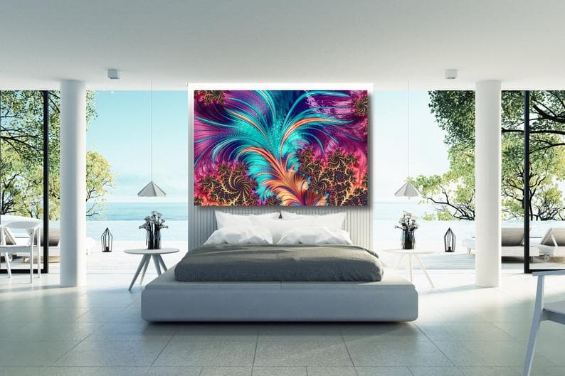 Framed 1 Panel - Abstract