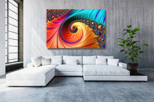 Framed 1 Panel - Abstract