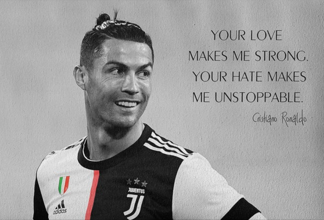 Pine Stretched  Framed 1 Panel - Cristiano Ronaldo
