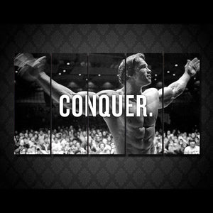 Framed 5 Panels - Arnold Schwarzenegger