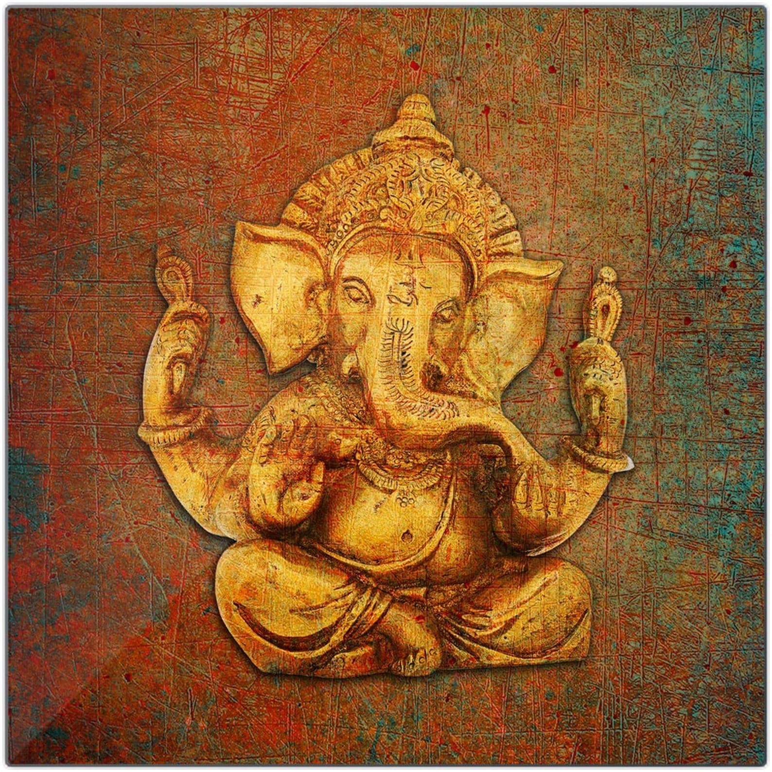 Framed 1 Panel - Ganesha