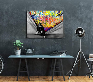 Framed 1 Panel - Pop Art