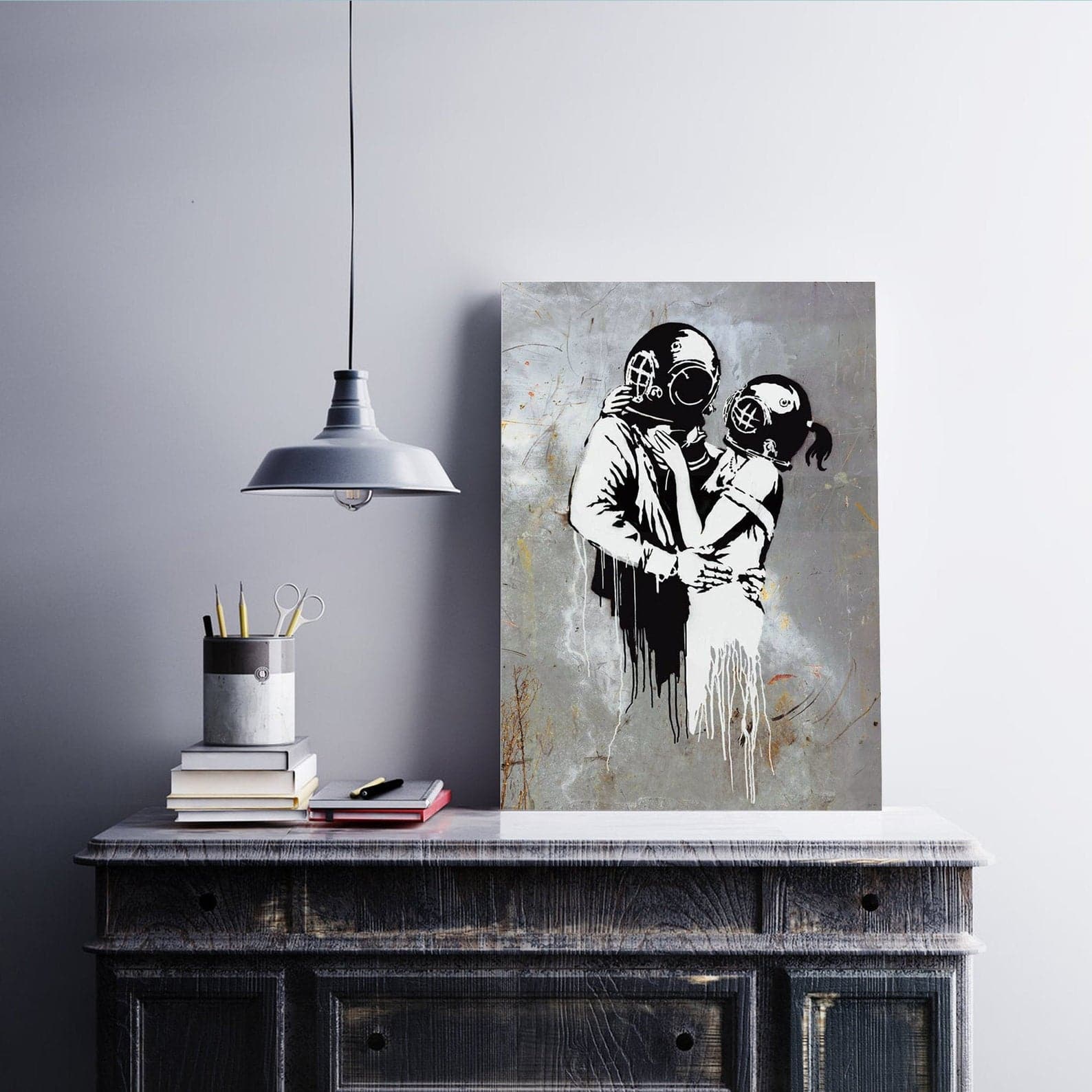 Framed 1 Panel - Banksy