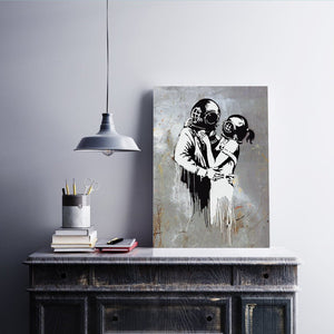 Framed 1 Panel - Banksy