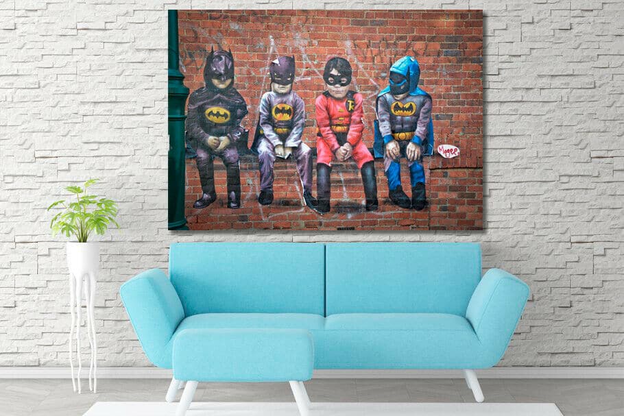 Framed 1 Panel - Street Art