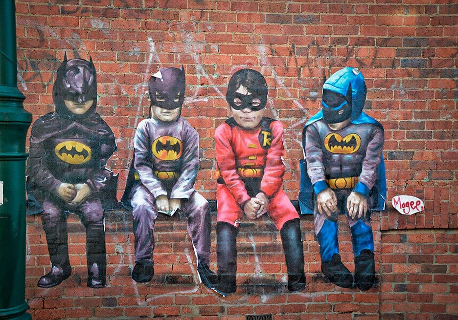 Framed 1 Panel - Street Art