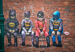 Framed 1 Panel - Street Art