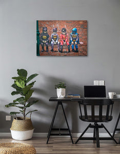 Framed 1 Panel - Street Art