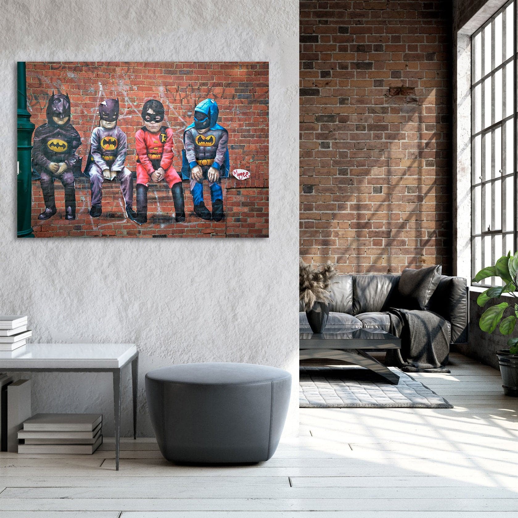 Framed 1 Panel - Street Art