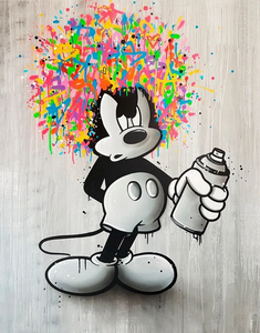 Framed 1 Panel - Mickey