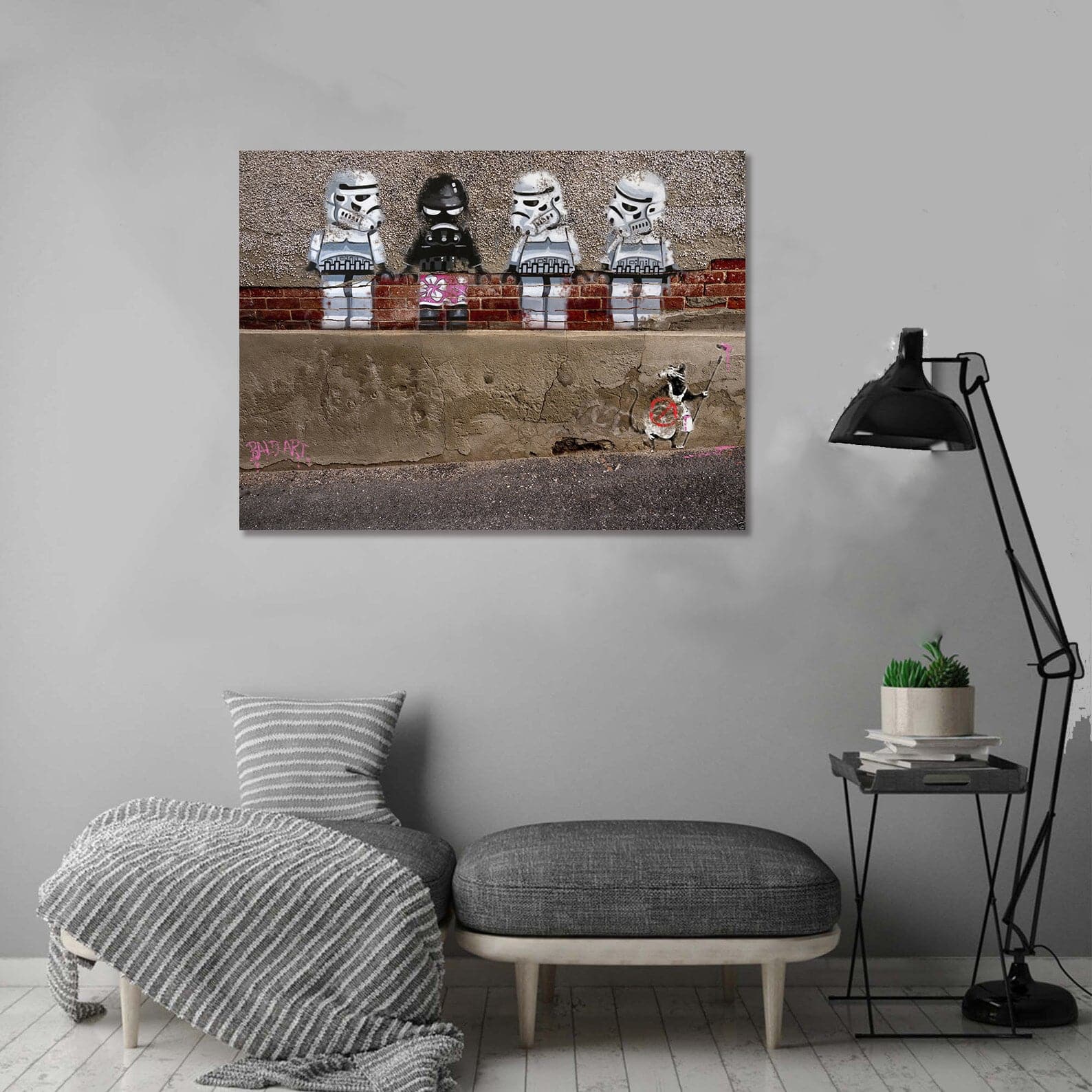 Framed 1 Panel - Street Art