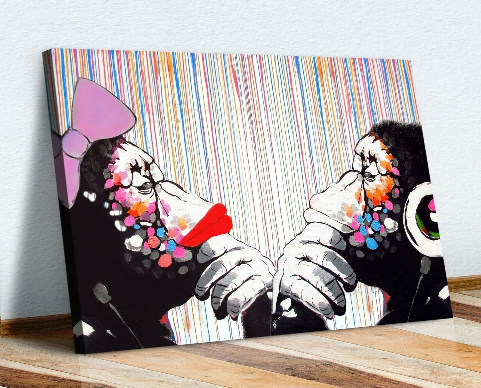 Framed 1 Panel - DJ Monkey