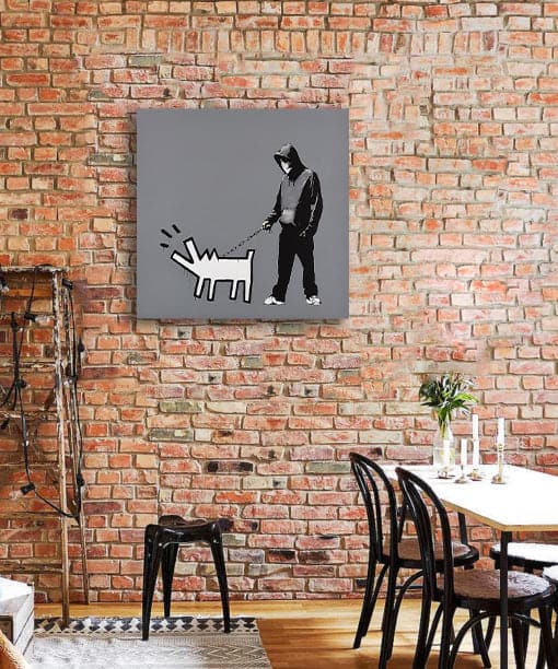 Framed 1 Panel - Banksy