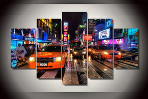 Framed 5 Panels - New York City