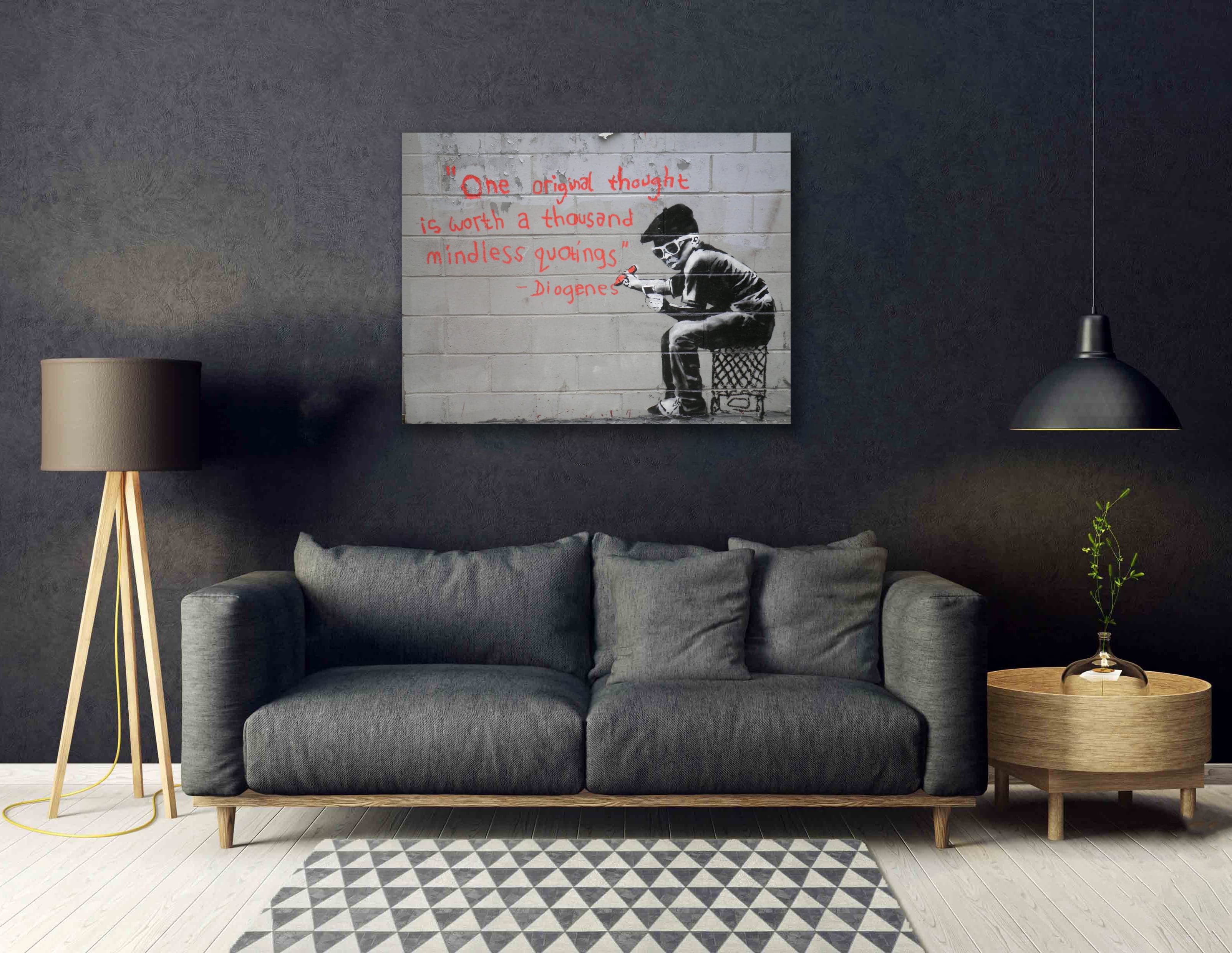 Framed 1 Panel - Banksy