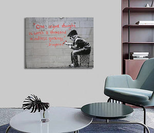 Framed 1 Panel - Banksy