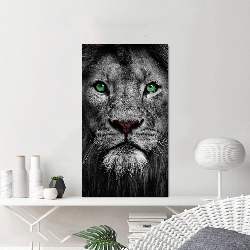 Framed 1 Panel - Lion