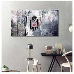 Framed 1 Panel - Banksy