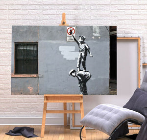 Framed 1 Panel - Banksy