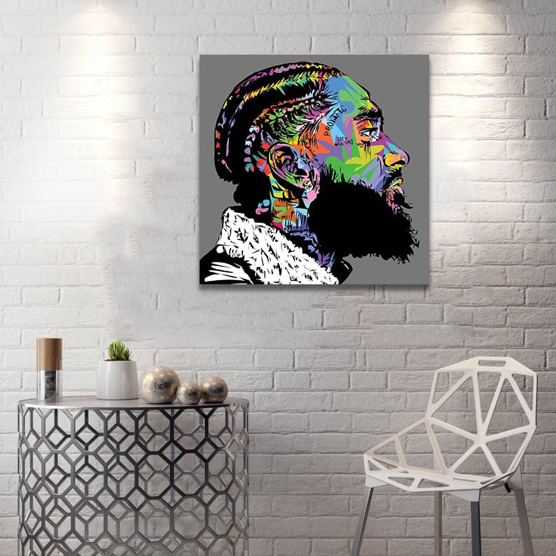 Framed 1 Panel - Nipsey Hussle