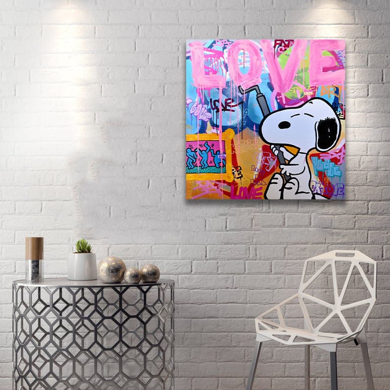 Framed 1 Panel - Love