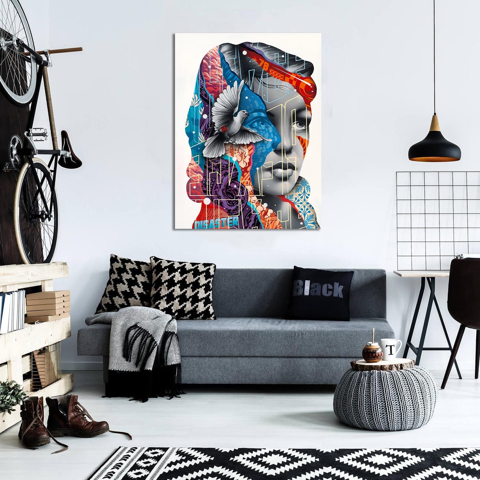 Framed 1 Panel - Pop Art